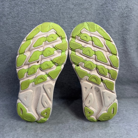 Hoka One One Womens Shoes Size 8.5 Clifton 9 Beige Running Sneakers 1127896 VLS - Picture 8 of 10